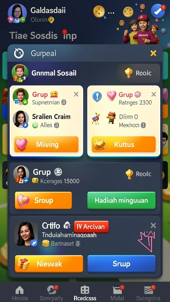 jkt8 - Karakter unik yang dapat dikumpulkan selama permainan.