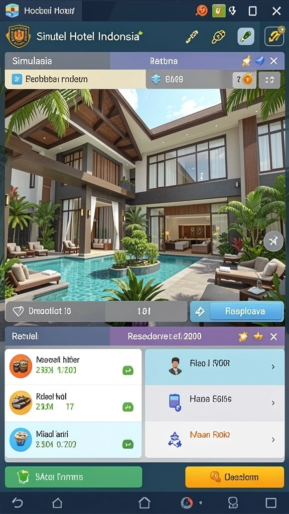 kaol68 - Tangkapan layar aplikasi menampilkan level pertama yang penuh warna.