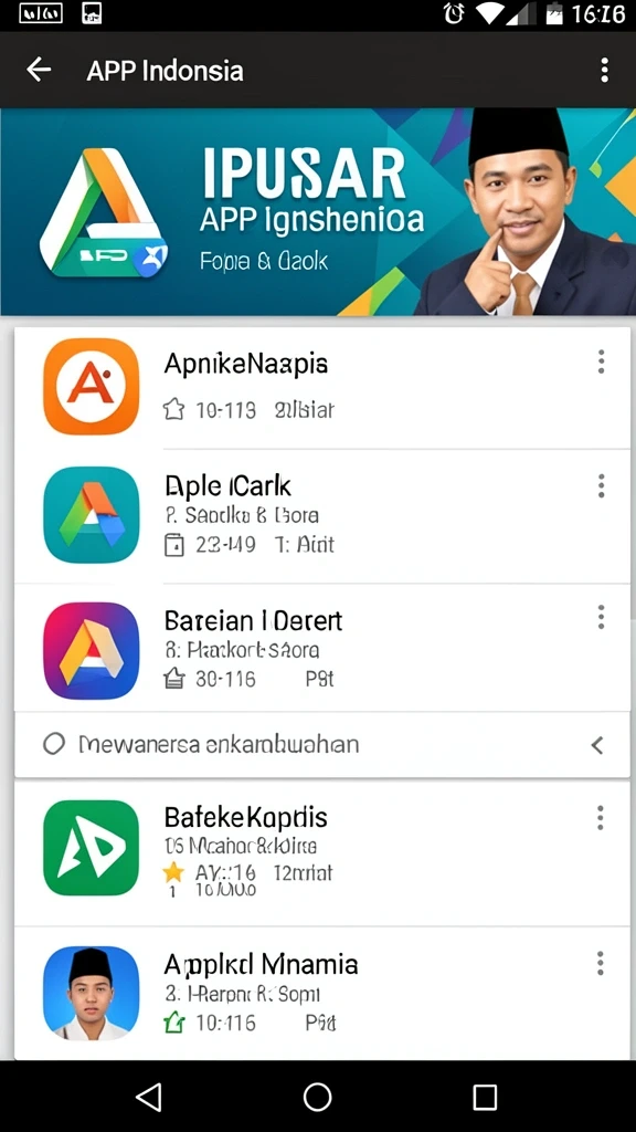 menara4d - Tampilan antarmuka intuitif dan menarik.