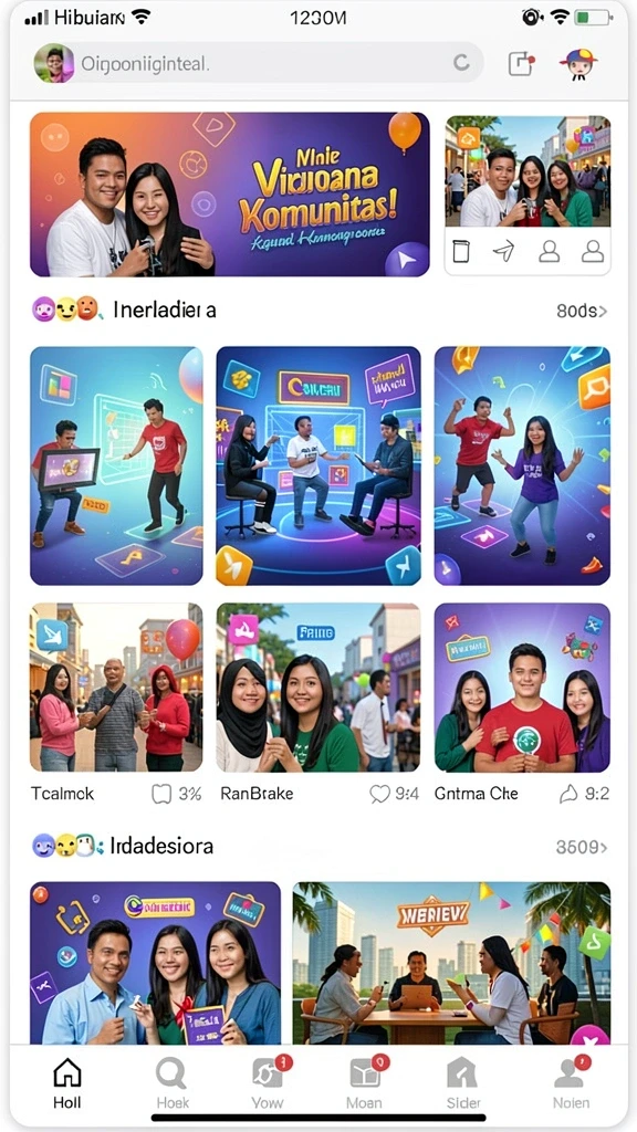 pulsa303 - Screenshot 3: Momen kustomisasi karakter yang menarik.