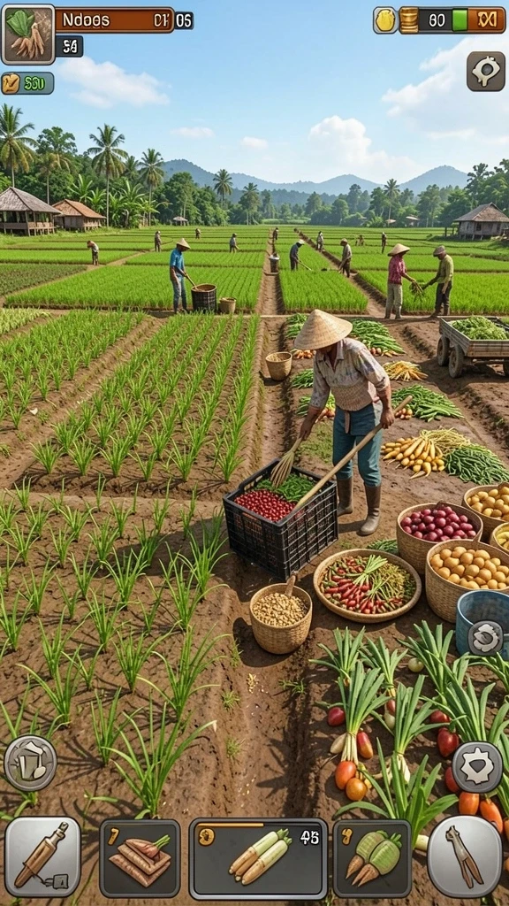 tentoto - Karakter yang beragam dengan kemampuan unik untuk dimainkan.